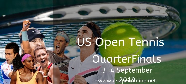 US Open Tennis Quarterfinals Live Stream