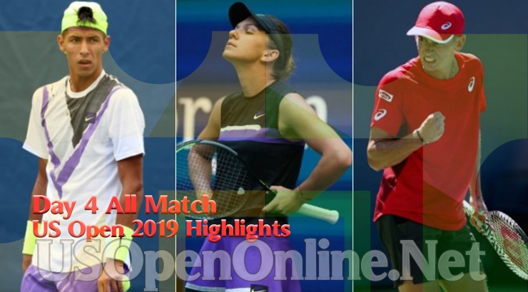 US Open Tennis 2019 Day 4 Complete Match Highlights Video