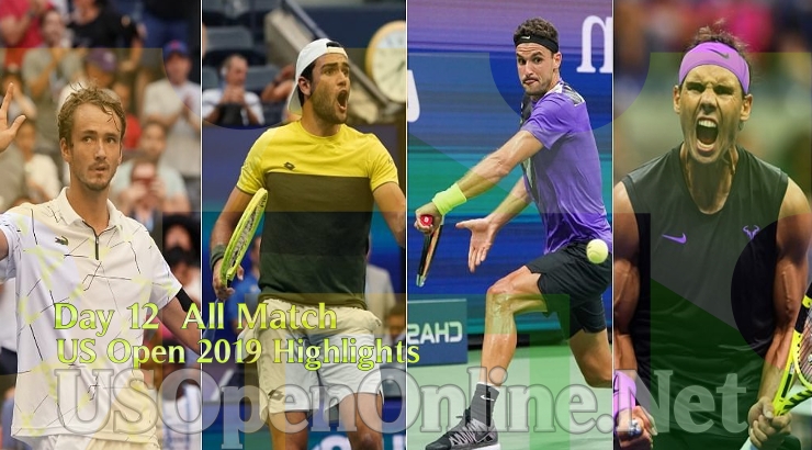 US Open Tennis 2019 Day 12 Complete Match Highlights