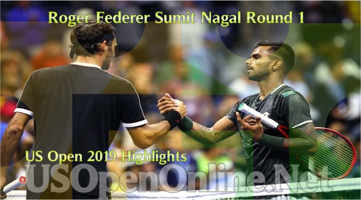 Round 1  Federer VS Nagal US Open 2019 Highlights
