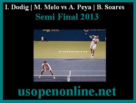 I. Dodig | M. Melo vs A. Peya | B. Soares